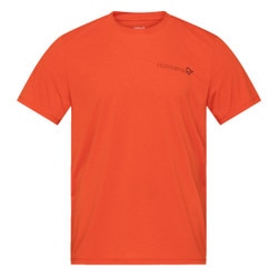 Norrona Femund Tech TShirt Men's in Pureed Pumpkin